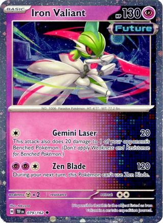Iron Valiant (Cosmos Holo) 079/162 - Holofoil Miscellaneous Cards & Products - Uncommon