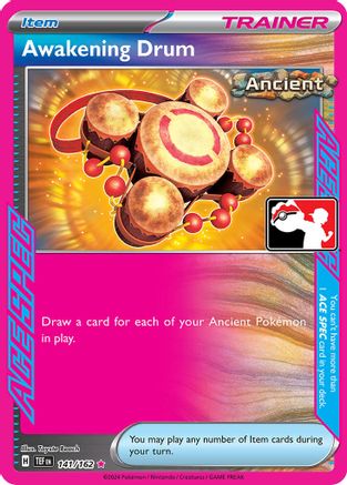 Awakening Drum 141 - Holofoil Prize Pack Series Cards - ACE SPEC Rare