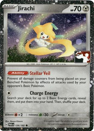 Jirachi 126 - Holofoil Prize Pack Series Cards - Common