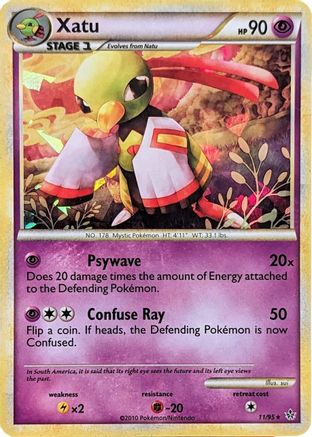 Xatu (Cracked Ice Holo) 011/95 - Holofoil Blister Exclusives - Holo Rare