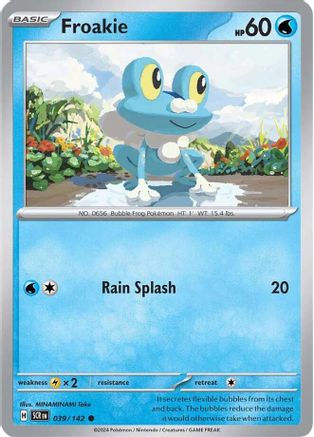 Froakie 039 SV07 Stellar Crown - Common