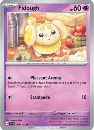 Fidough 066 SV07 Stellar Crown - Common