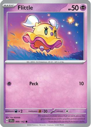 Flittle 068 - Reverse Holofoil SV07 Stellar Crown - Common