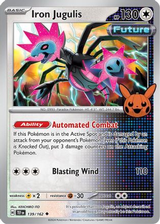 Iron Jugulis 139 Trick or Trade BOOster Bundle 2024 - Uncommon