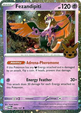 Fezandipiti (Cosmos Holo) 096 - Holofoil Trick or Trade BOOster Bundle 2024 - Holo Rare