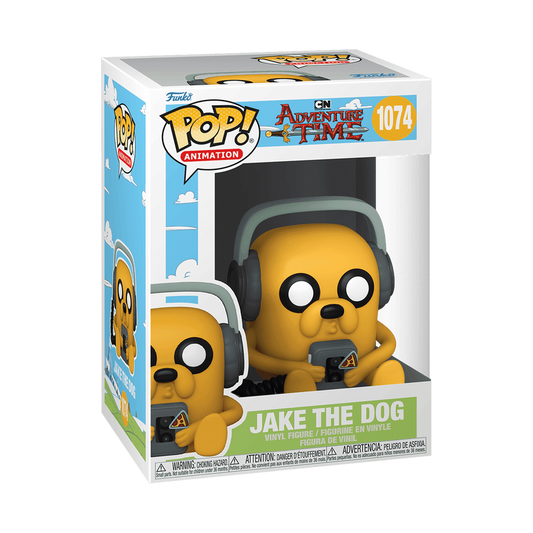 Funko Pop! Television: Adventure Time - Jake The Dog (with Player) #1074