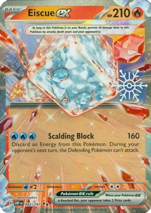 Eiscue ex (Holiday Calendar) 042 - Holofoil Miscellaneous Cards & Products - Double Rare