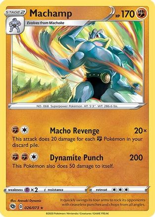 Machamp 026/073 Deck Exclusives - Promo