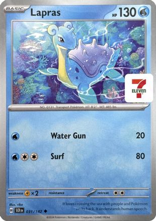 Lapras (7-Eleven Promo) 031 Miscellaneous Cards & Products - Uncommon