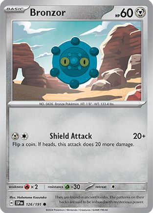 Bronzor 126 SV08 Surging Sparks - Common