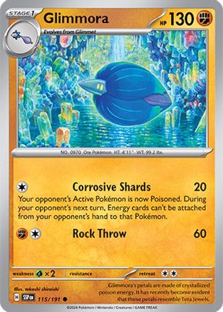 Glimmora 115 SV08 Surging Sparks - Common
