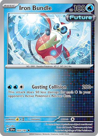 Iron Bundle 055 - Reverse Holofoil SV08 Surging Sparks - Uncommon