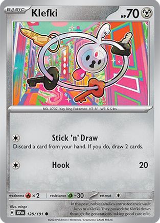 Klefki 128 SV08 Surging Sparks - Common