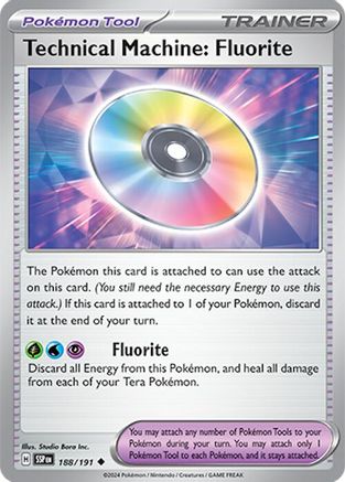 Technical Machine: Fluorite 188 SV08 Surging Sparks - Uncommon