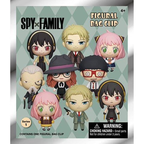 Spy x Family 3D Foam Bag Clip Series 1