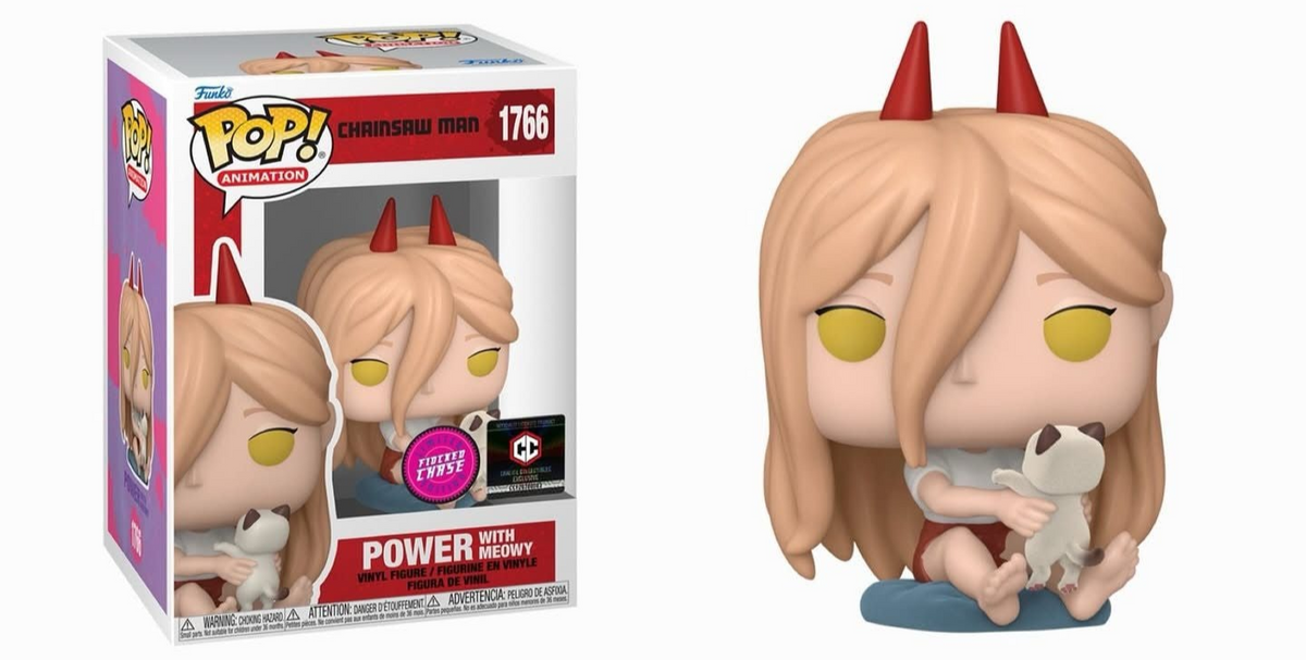 Funko Pop! Anime: Chainsaw Man - Power with Meowy #1766 [Chalice