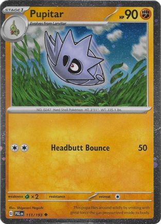 Pupitar (Cosmo Foil) 111/193 - Holofoil Miscellaneous Cards & Products - Promo