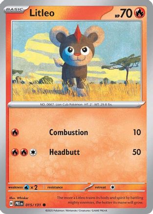 Litleo 015 SV Prismatic Evolutions - Common