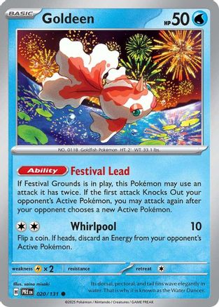 Goldeen 020 SV Prismatic Evolutions - Common