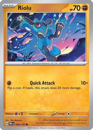 Riolu 050 SV Prismatic Evolutions - Common