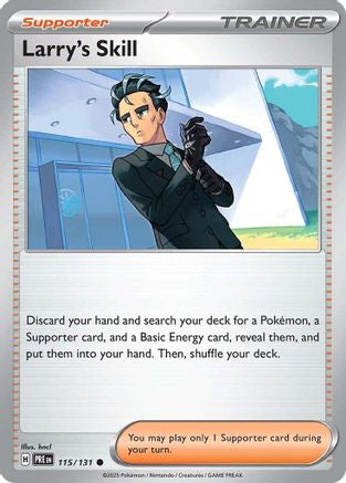 Larry's Skill 115/131 SV Prismatic Evolutions - Common