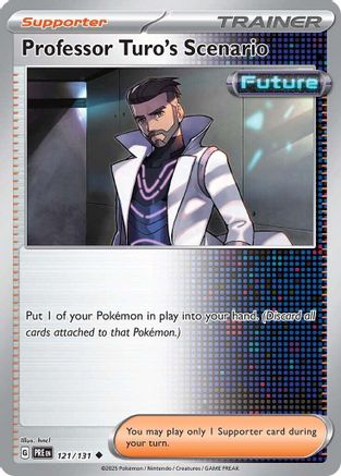 Professor Turo's Scenario 121 SV Prismatic Evolutions - Uncommon