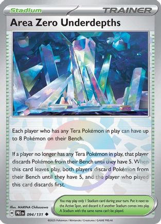 Area Zero Underdepths (Poke Ball Pattern) 094 - Holofoil SV Prismatic Evolutions - Uncommon