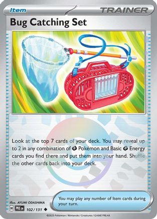 Bug Catching Set (Poke Ball Pattern) 102 - Holofoil SV Prismatic Evolutions - Uncommon