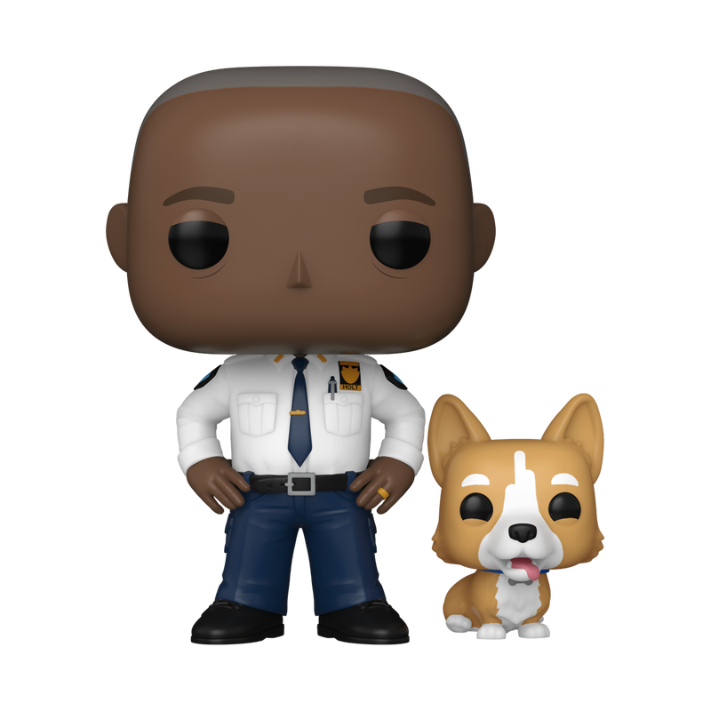 Funko Pop! Television: Brooklyn Nine-Nine - Captain Holt with Cheddar #1626
