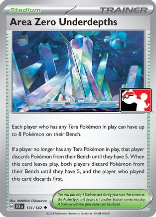 Area Zero Underdepths 131 - Holofoil Prize Pack Series Cards - Uncommon