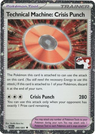 Technical Machine: Crisis Punch 090 - Holofoil Prize Pack Series Cards - Uncommon