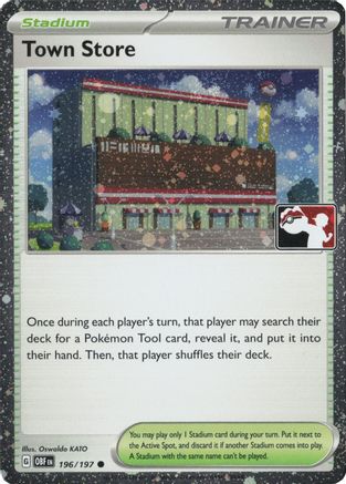 Town Store 196 - Holofoil Prize Pack Series Cards - Common