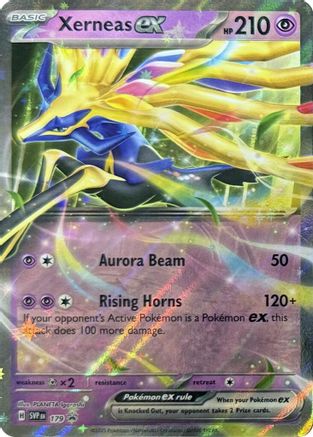 Xerneas ex 179 - Holofoil SV Scarlet & Violet Promo Cards - Promo