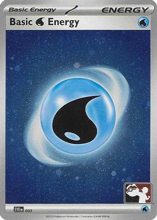 Basic Water Energy (Cosmos Holo) 003 - Holofoil Prize Pack Series Cards - Common