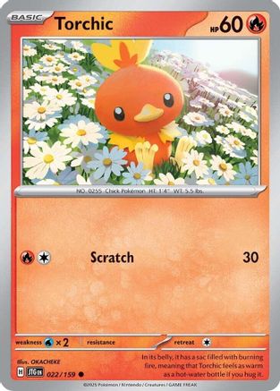 Torchic 022 SV09 Journey Together - Common