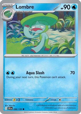 Lombre 036 - Reverse Holofoil SV09 Journey Together - Common
