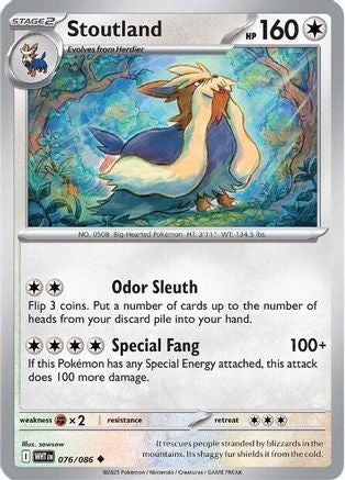 Stoutland 076 SV White Flare - Uncommon