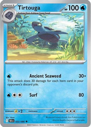 Tirtouga 022 SV Black Bolt - Uncommon