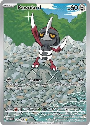 Pawniard 142/086 SV Black Bolt - Illustration Rare