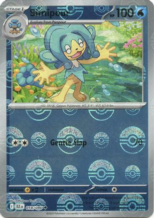 Simipour (Poke Ball Pattern) 018 - Holofoil SV Black Bolt - Uncommon