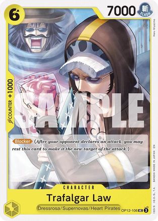 Trafalgar Law (106) (OP12-106) - Legacy of the Master