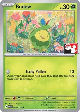 Budew 004 - Holofoil Prize Pack Series Cards - Common