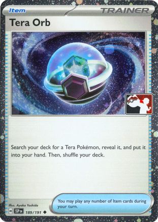 Tera Orb 189 - Holofoil Prize Pack Series Cards - Uncommon