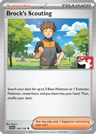 Brock's Scouting 146/159 Prize Pack Series Cards - Uncommon