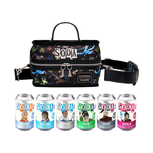 FUNKO VINYL SODA AVATAR: THE LAST AIRBENDER 6-PACK WITH COOLER *PREORDER*