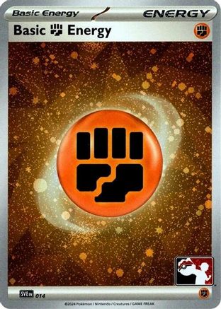 Basic Fighting Energy (Cosmos Holo) 014 - Holofoil Prize Pack Series Cards - Common