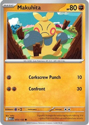 Makuhita 072 ME01 Mega Evolution - Common