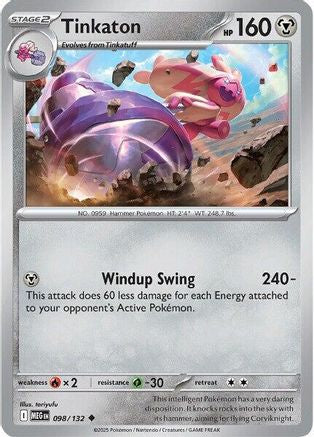Tinkaton 098 ME01 Mega Evolution - Uncommon