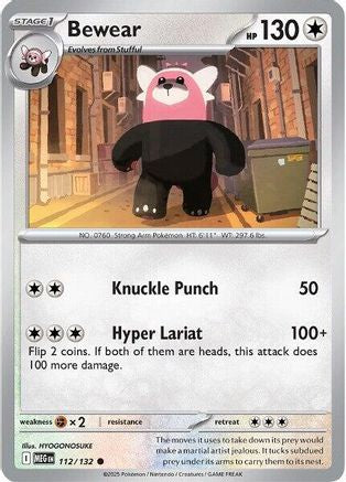 Bewear 112 ME01 Mega Evolution - Common