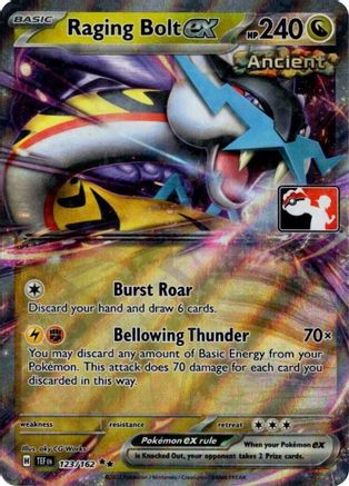 Raging Bolt ex (Prize Pack Series 5) 123/162 - Holofoil Prize Pack Series Cards - Double Rare